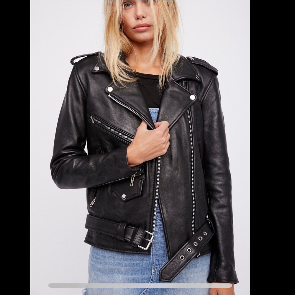 Understated Leather Easy Rider Leather Jacket - Picture 4 of 5